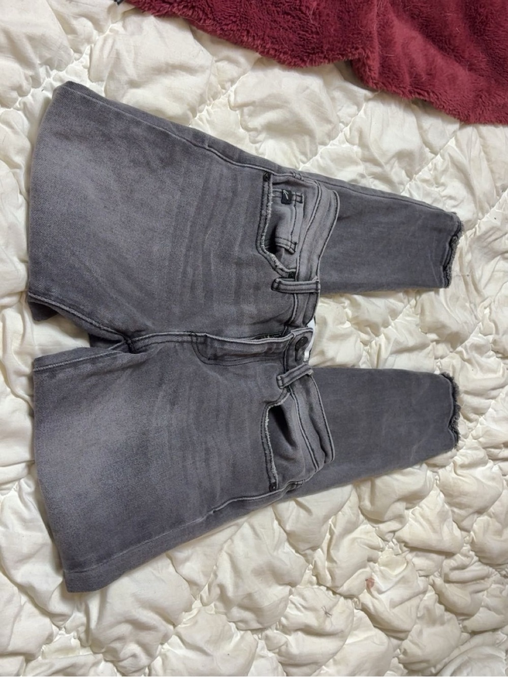 Women's Gray Skinny Jeans